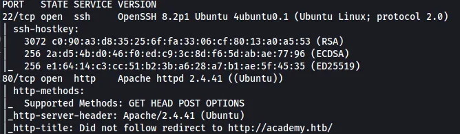 nmap sc