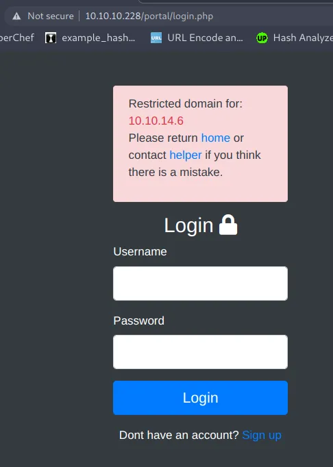 login