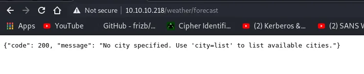 forecast
