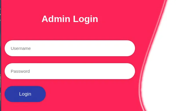 Admin Login